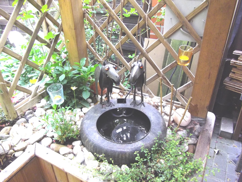 Drehpause bei der neuverfilmung<br />von "UNTER GEIERN"