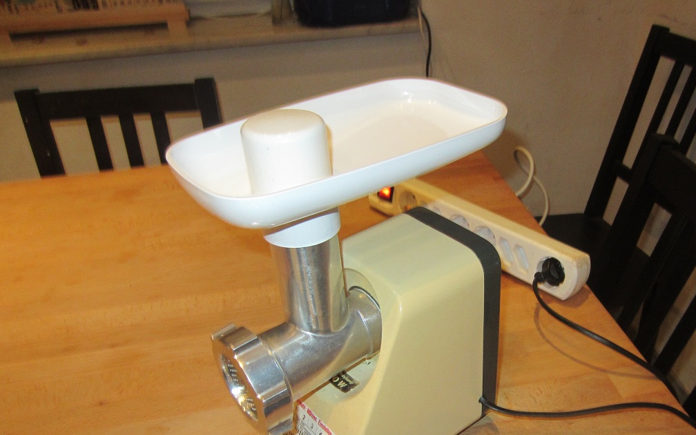 Fleischwolf klein aber mutig