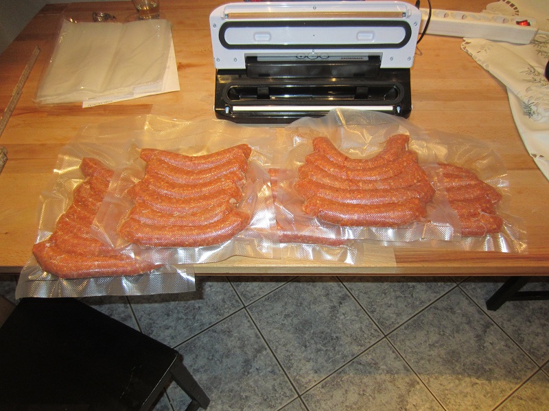 abgepackt zum frosten