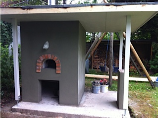 Jetzt noch verputzen...