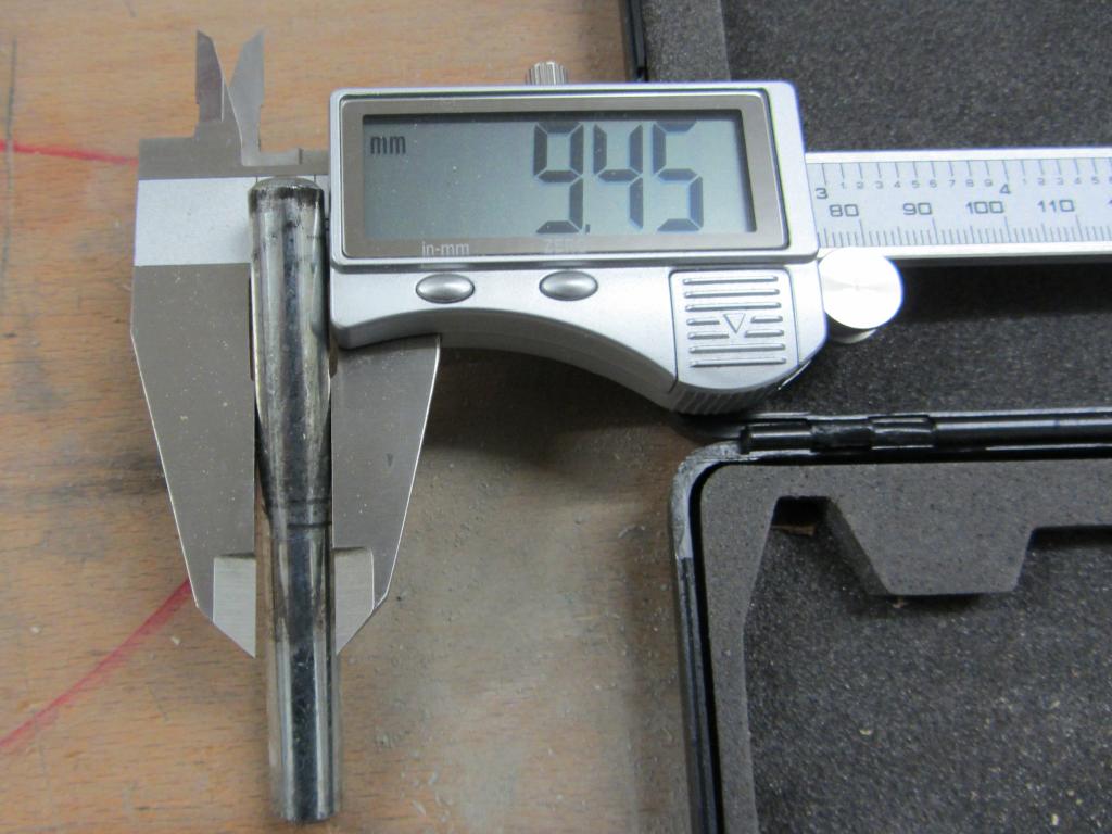 Stift, Durchmesser 9.45 mm (knapp 3/8")