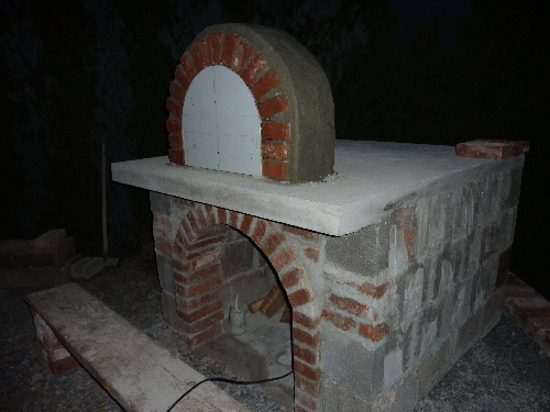 Decke und Eingangsportal