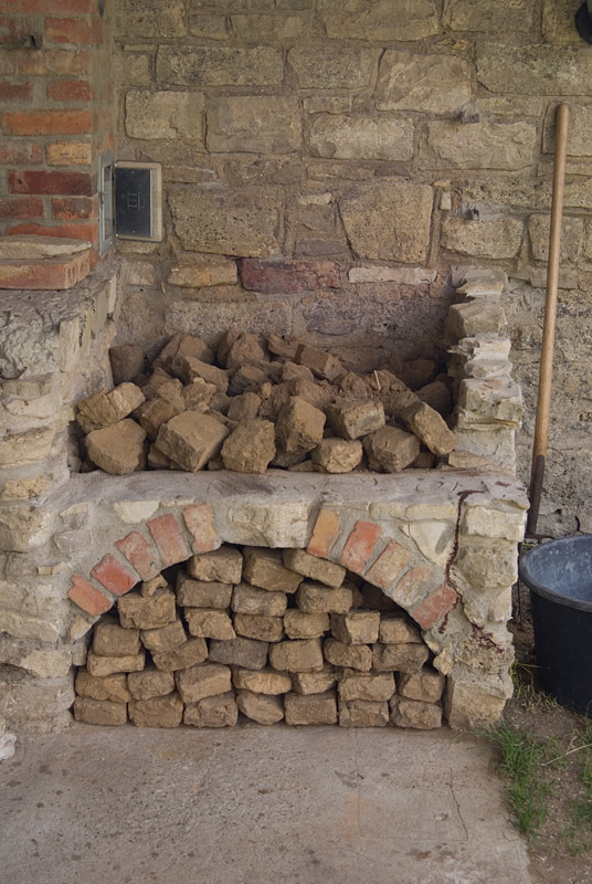 so sah meine Räucherkammer nach der ersten Fahrt aus