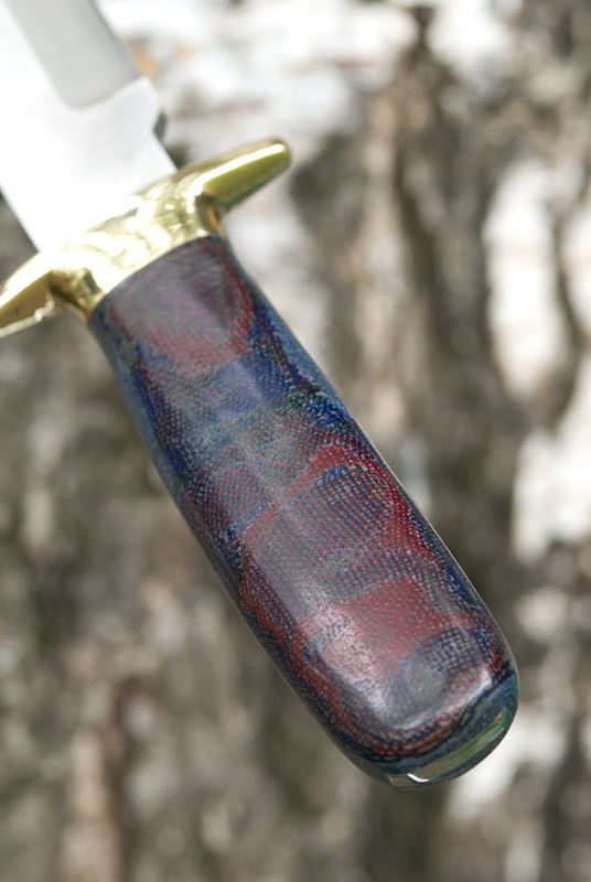 je nach Stoffarbe ergeben sich die verschiedensten Muster und es fühlt sich gut an