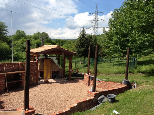 balken stehen, kies ist drinne - schick!