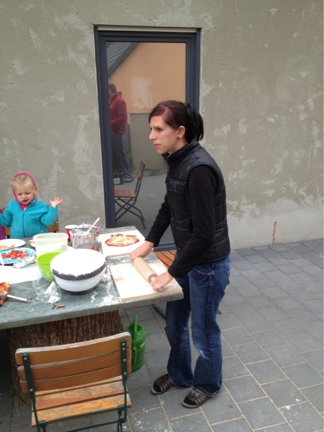 Die andere kleine fand es auch Super lecker.....