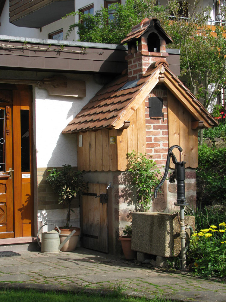 Mein Backhiesli (Backhäuschen) im Garten