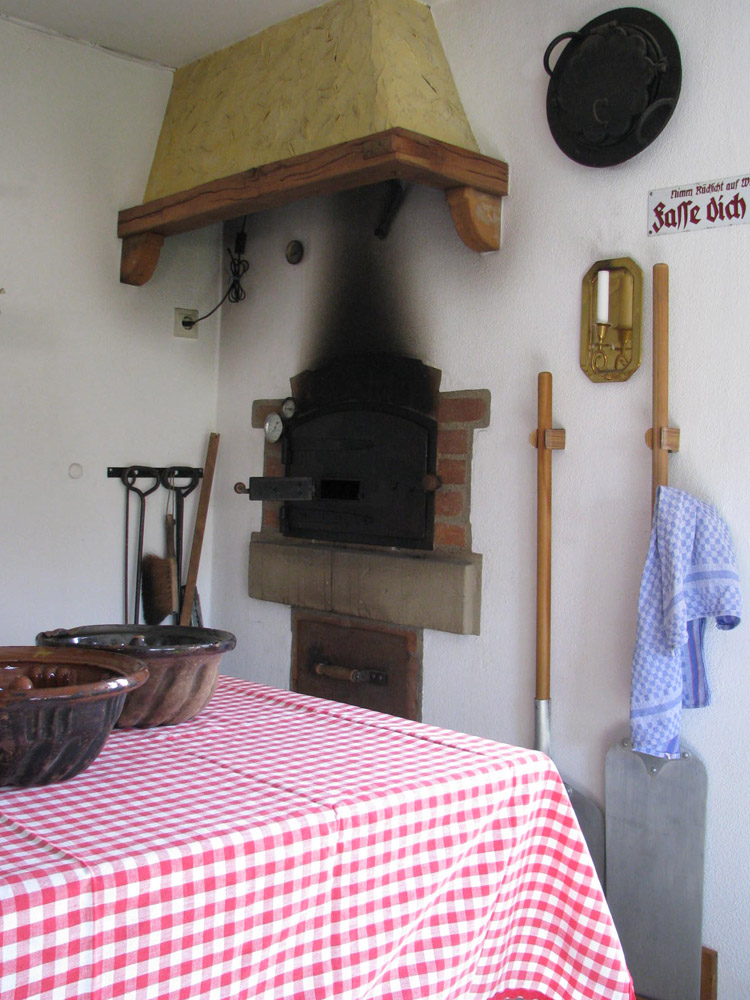 Die Backstube von innen