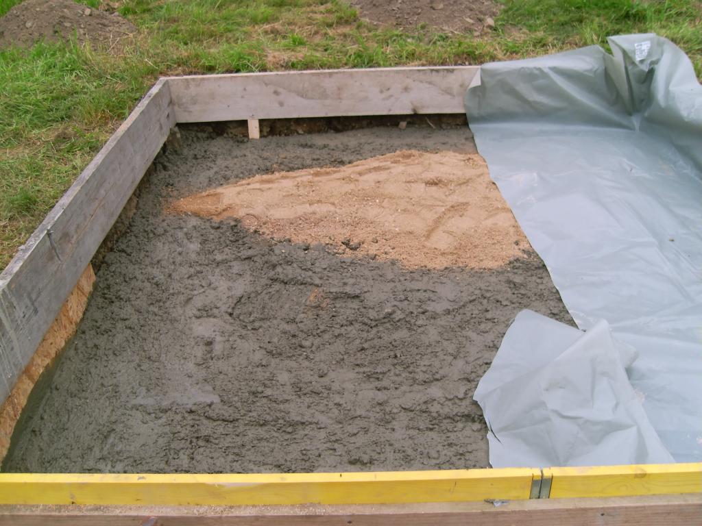 Vorbereitung auf Kalksandstein