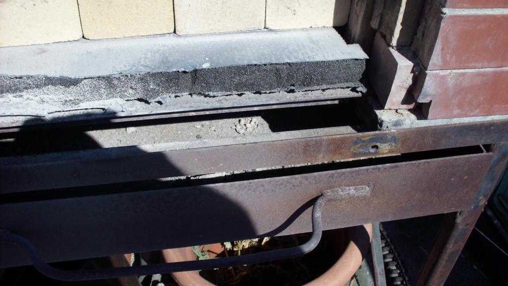 Steine herausgetrennt