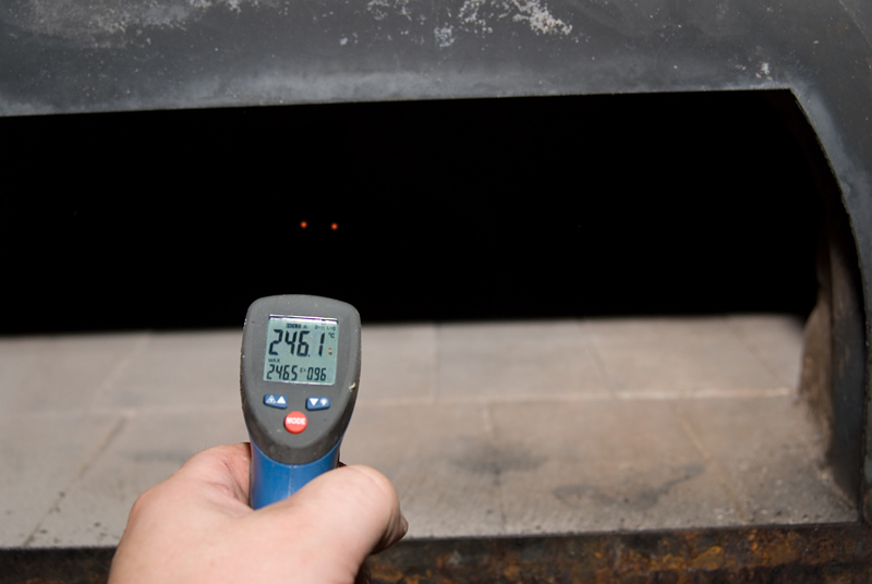 die Temperatur paßt!