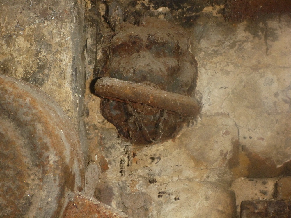 Es ist wahrscheinlich ein Affenkopf mit einem Lüftungszug/ Griff