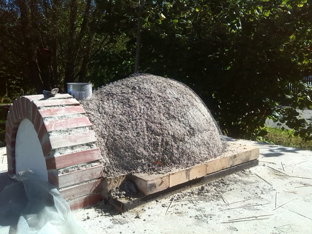 Feuerbeton + Hasenstallgitter