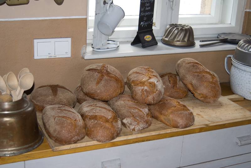 laut Auskunft der Verkäuferin alles 500g Sauerteigbrote