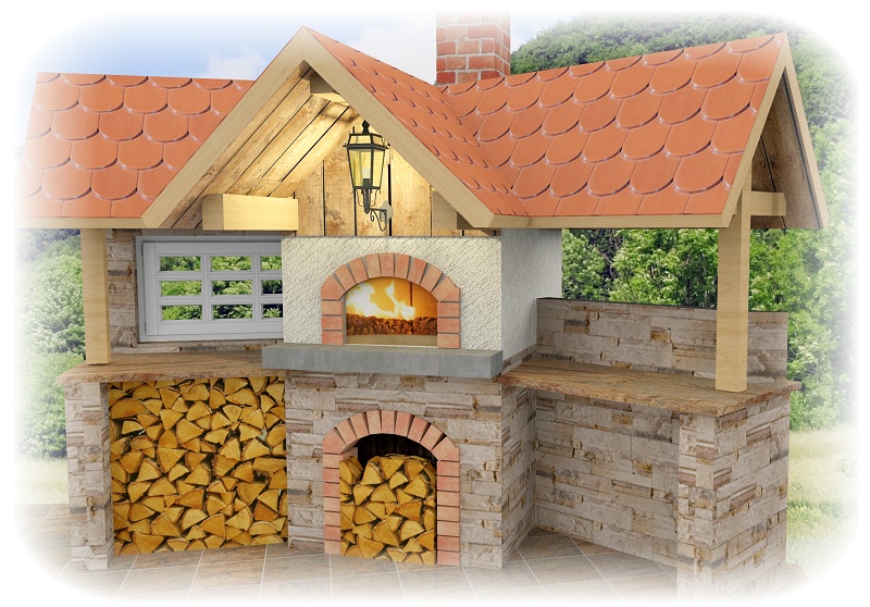 Holzbackofen in Planung