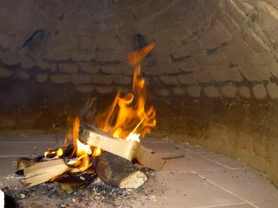 Hier seht Ihr auch das nachgezogene Gewölbe.