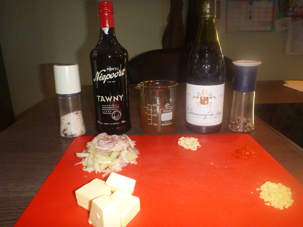 Alles geschnippelt,los gehts