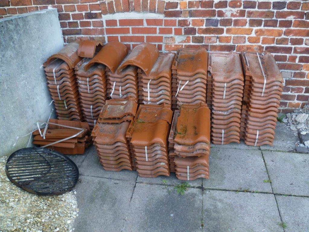 abgeladen und weggestapelt