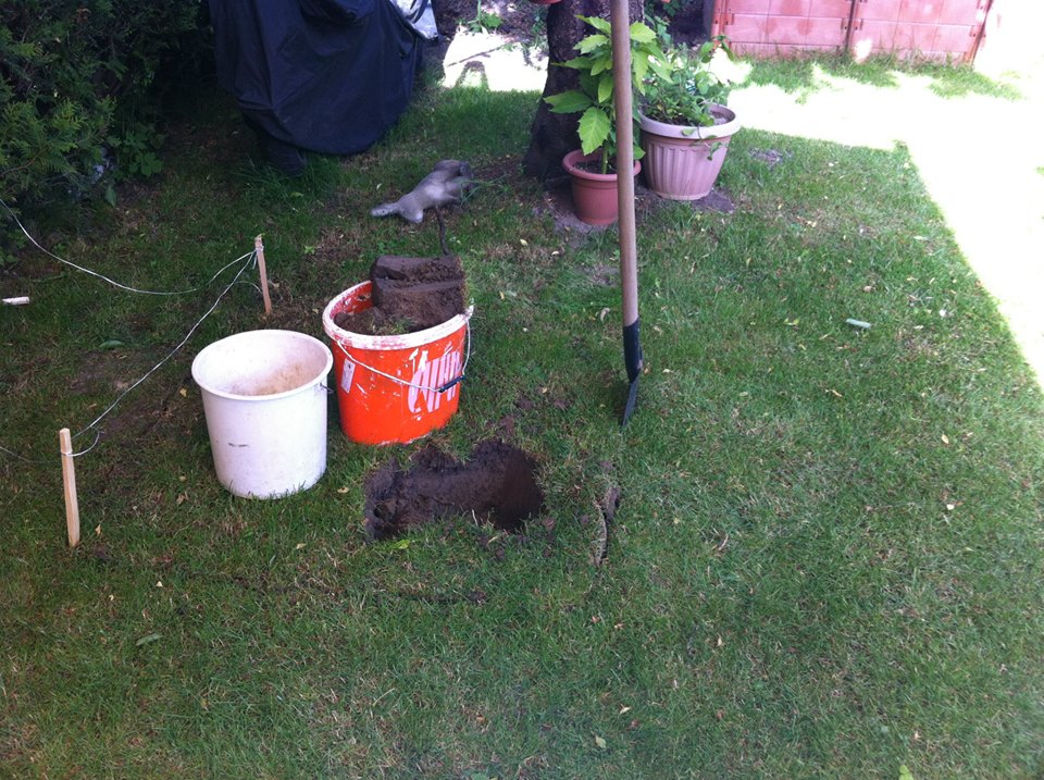 der anfang ist getan!