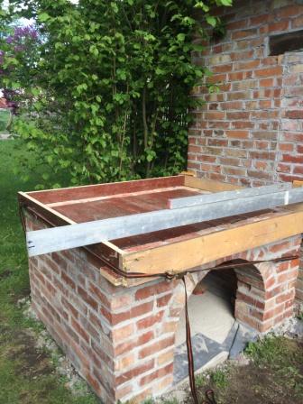 Die Schalun wird vorbereitet