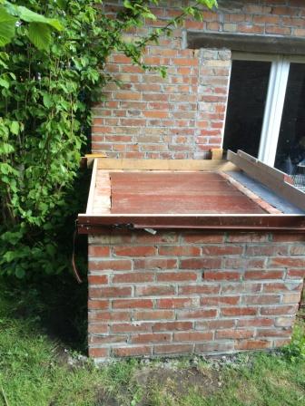 Die Schalung ist fertig