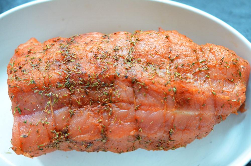 Ab in den vorgeheizten Ofen damit