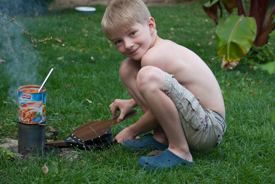 ohne Feuer geht es nicht bei uns