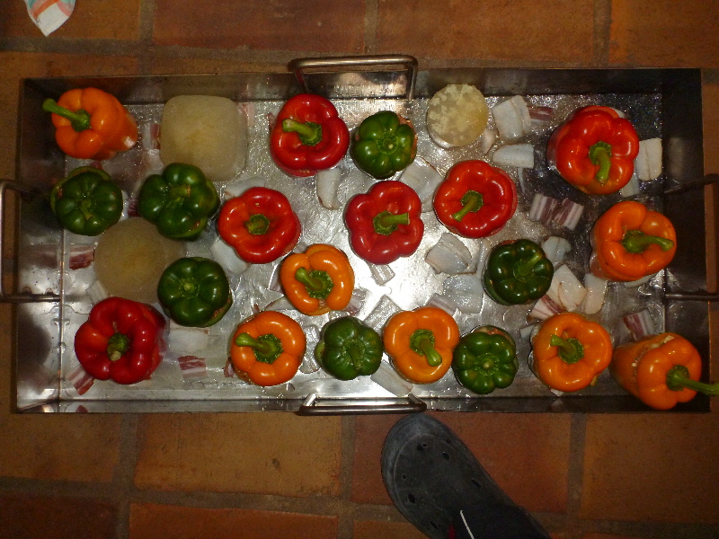Jefüllte Paprika
