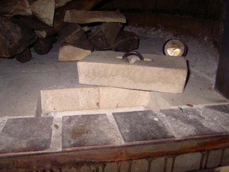 Der Stein schließt gut.