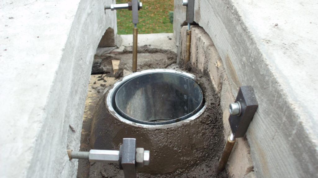 Rohrstück angeformt