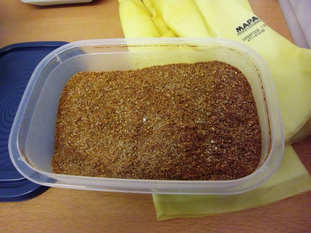 Gewürz, auf das Gewicht gerechnet.