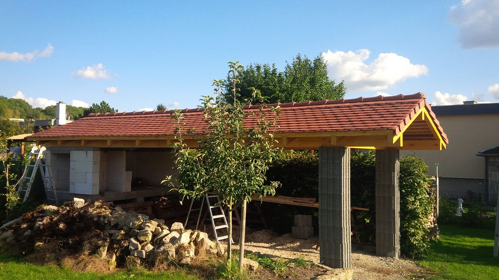 ..... und noch den ein oder anderen Bieberschwanz drauf