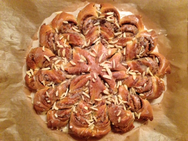 Fertig gebacken und glasiert...