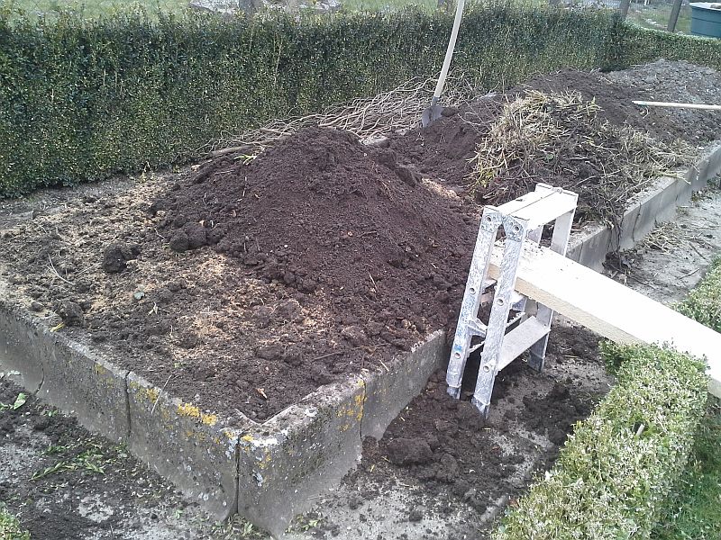 Da kommt der feine Kompost