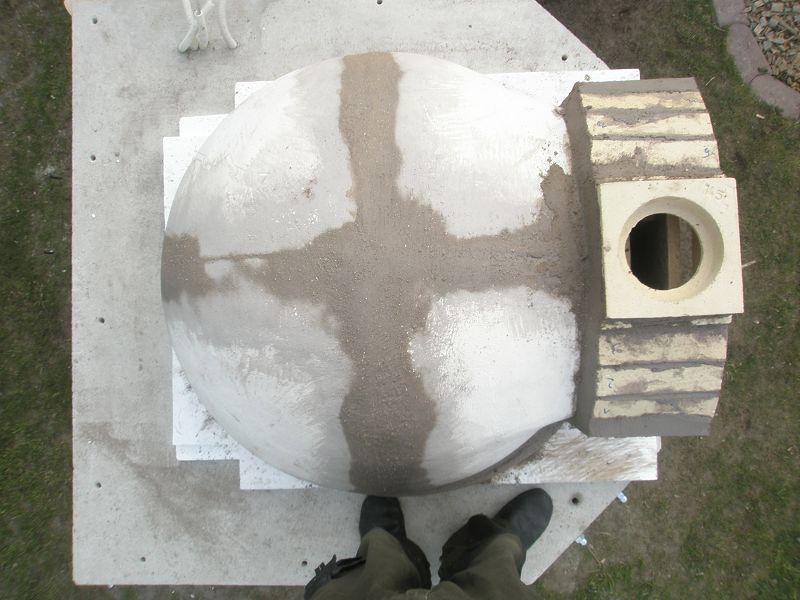 Blick in den Schornstein