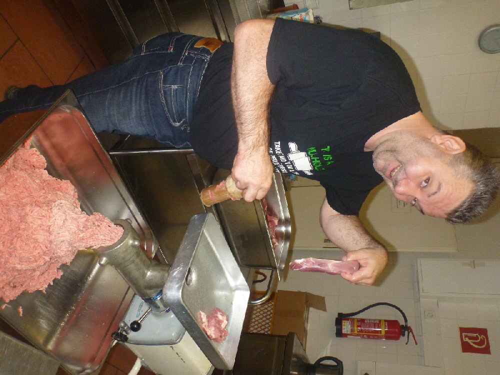 Alles durch den Wolf...wie immer am Anfang...