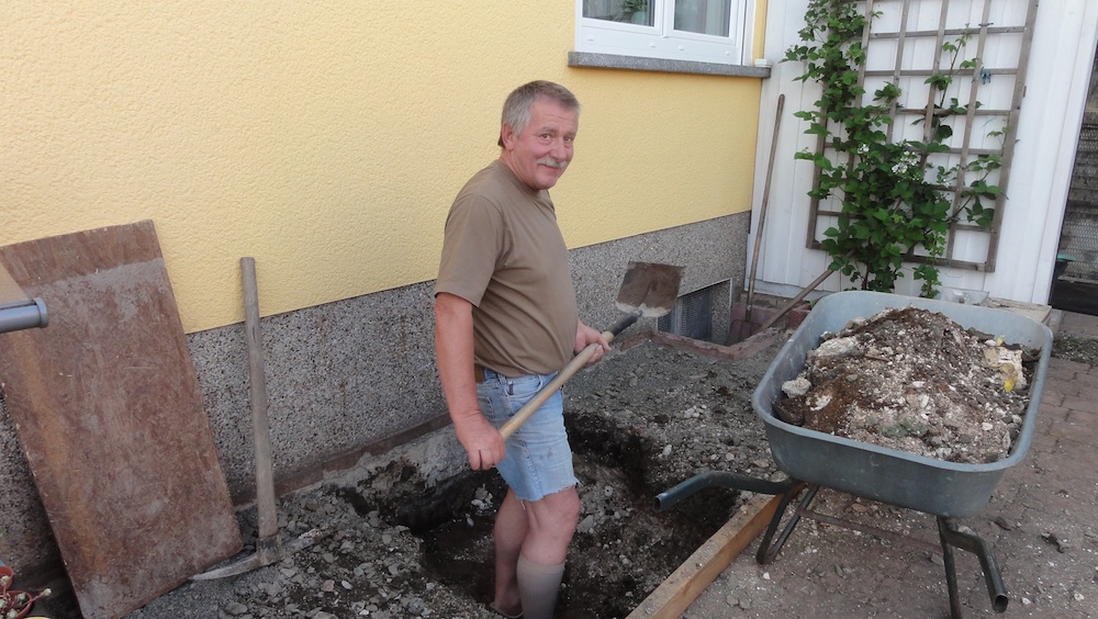 Ich lache nur fürs Foto. Tatsächlich tut mir alles weh und ich habe keinen Bock mehr