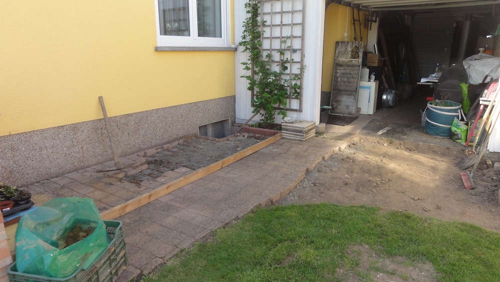 Das Teil wird das Beet