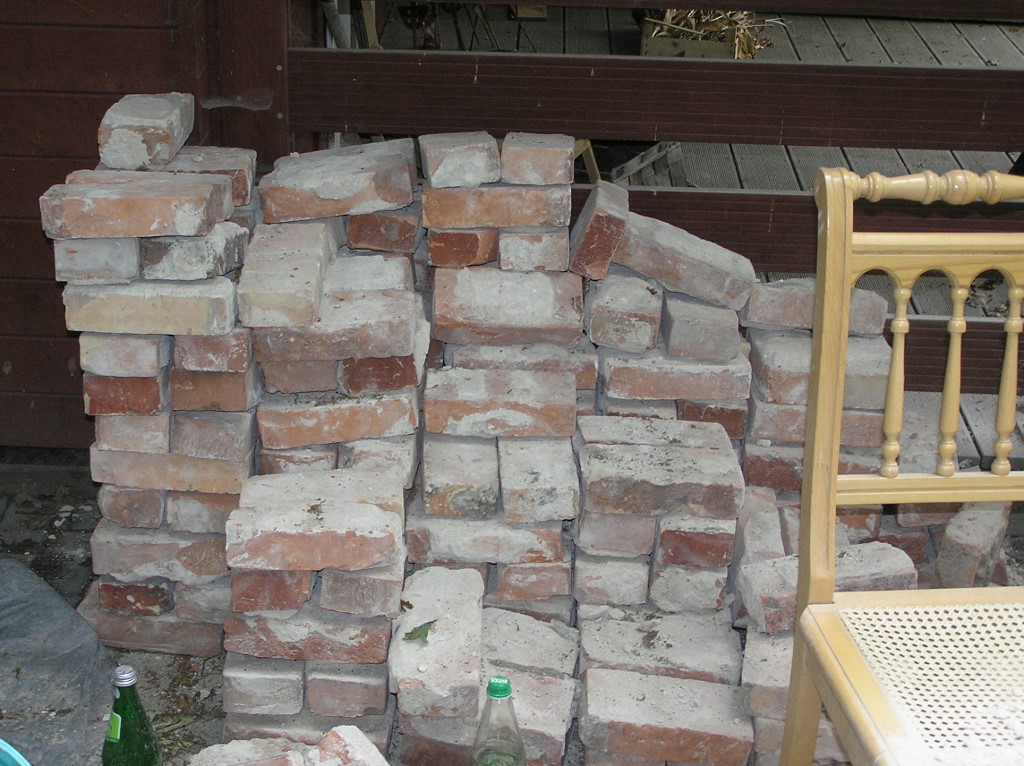 Das ist noch jede Menge Arbeit, aber ich freue mich, dass ich diese Steine erhalten habe.