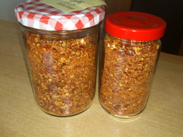 getrocknet & gemahlen aus ca. 5Kg.