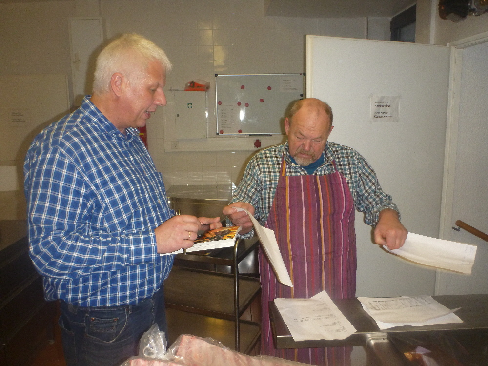 Cheffe und Subcheffe bei der Planung