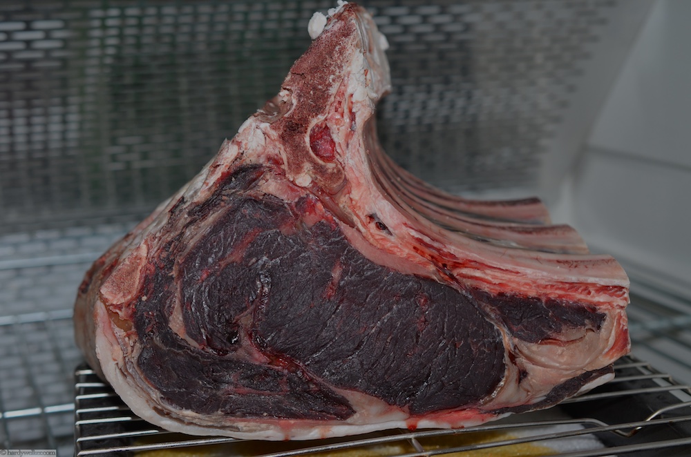 dry aged nach 3 Wochen zusätzlicher Trockenreife