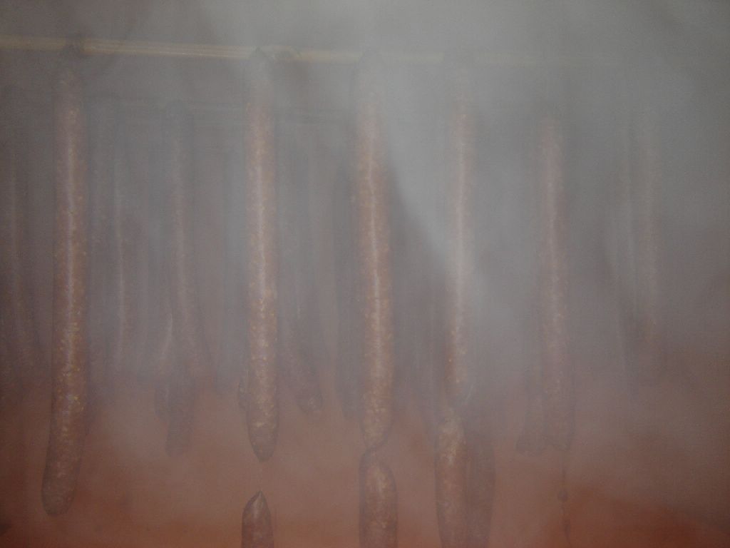 Mettwurst im Nebel