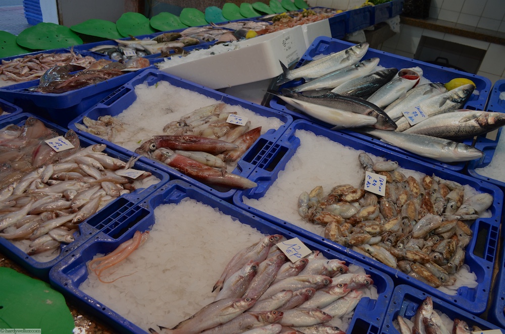 Die Kästen füllen sich. Alles direkt vom Boot