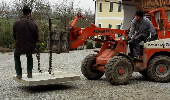 So hats beim Rumfahren der Platte ausgeschaut :-D