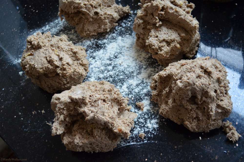 Der Teig ist wie erwartet. Dabei sehr aromatisch.