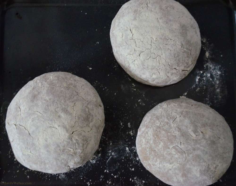 Bereits nach 5 Min. im Bad zeigen sich die ersten Risse. Ich bin ganz hoffnungsvoll.