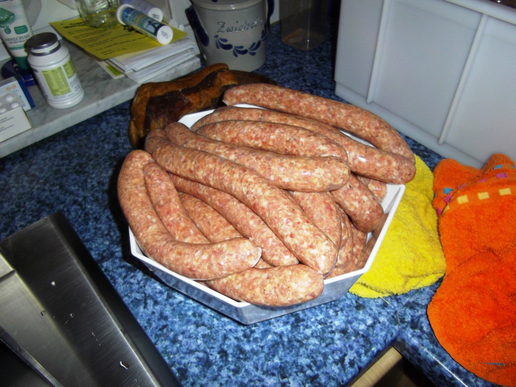 4kg fertige Bratwurst