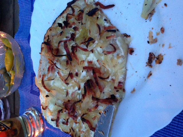 Flammkuchen und.......