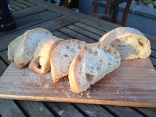 Ciabatta Anschnitt